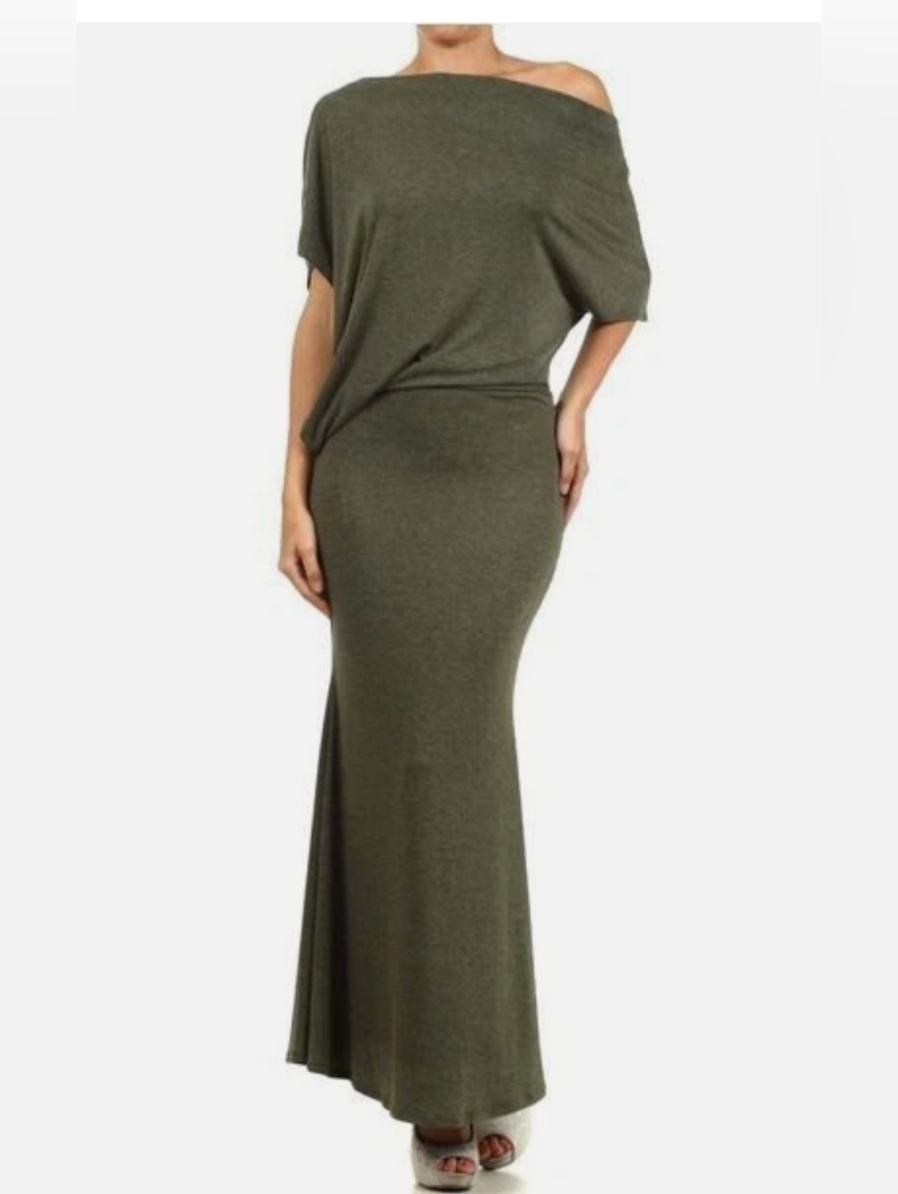 Women's Mint Green Maxi Dress